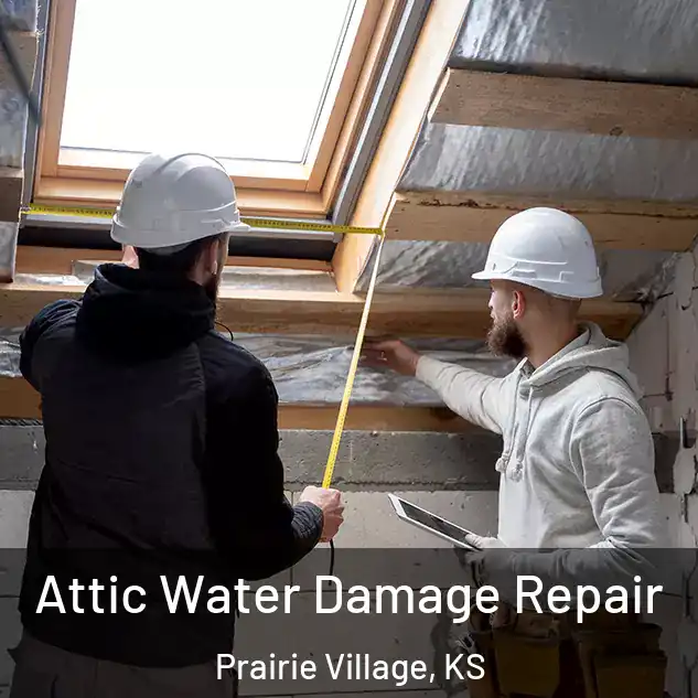  Attic Water Damage Repair Prairie Village, KS