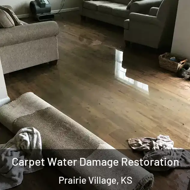  Carpet Water Damage Restoration Prairie Village, KS