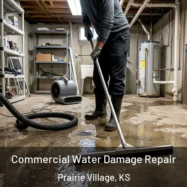  Commercial Water Damage Repair Prairie Village, KS