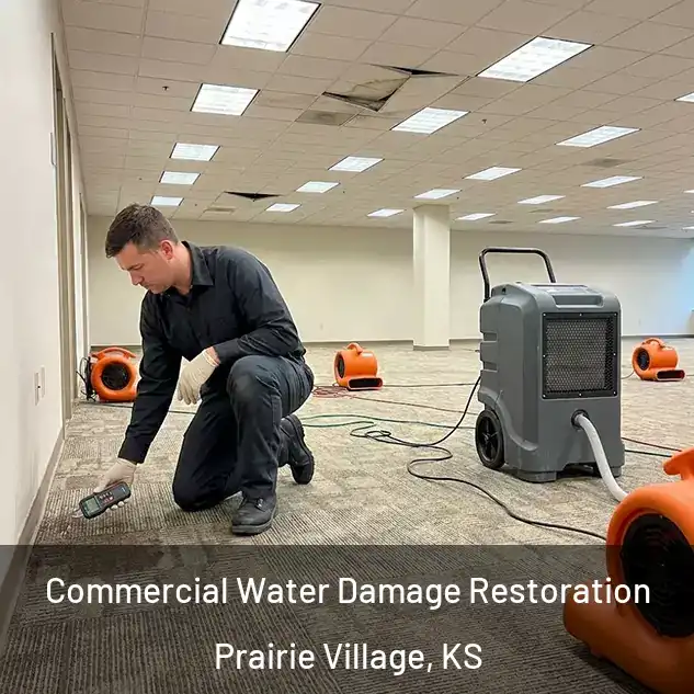  Commercial Water Damage Restoration Prairie Village, KS