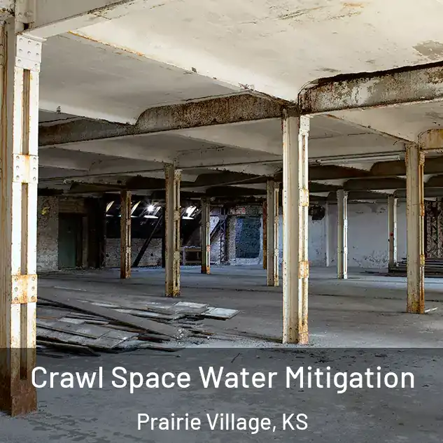  Crawl Space Water Mitigation Prairie Village, KS