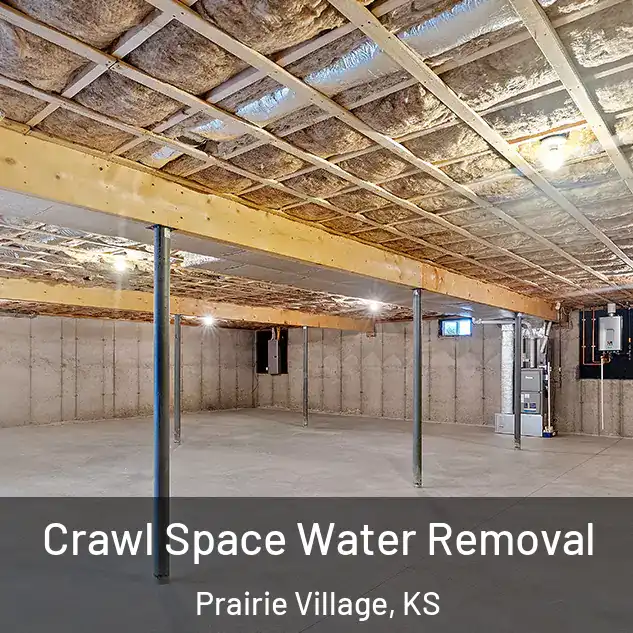  Crawl Space Water Removal Prairie Village, KS