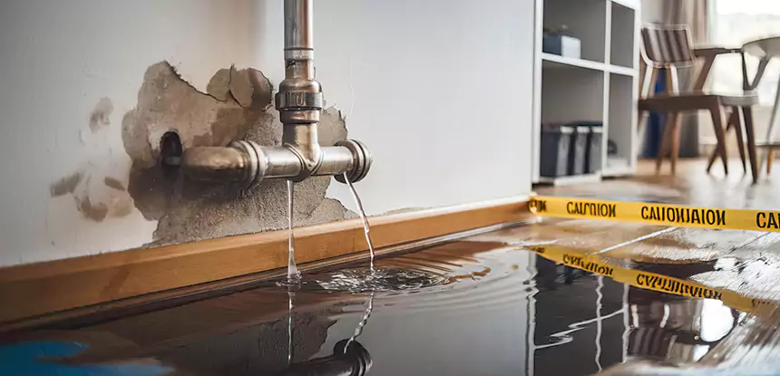 Burst Pipe Cleanup in Prairie Village