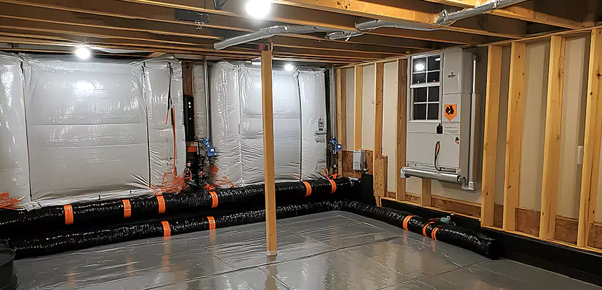 Crawl Space Humidity Control in Prairie Village