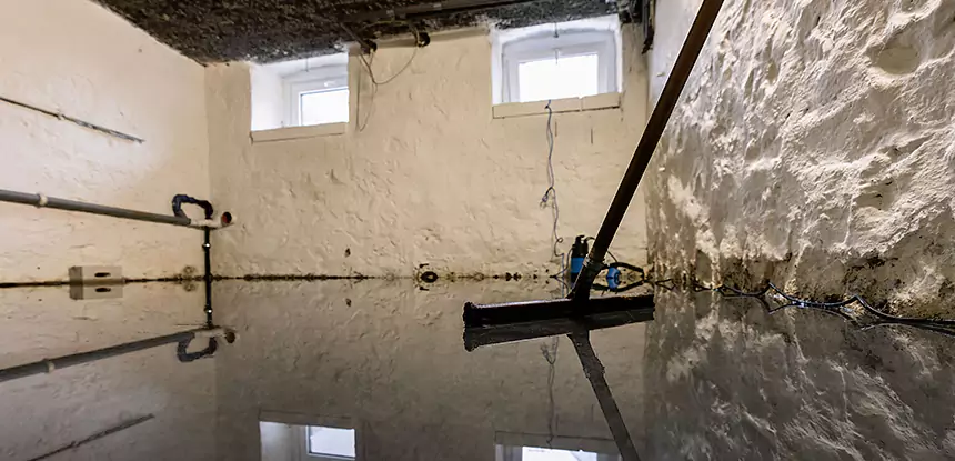 Basement Water Cleanup in Prairie Village