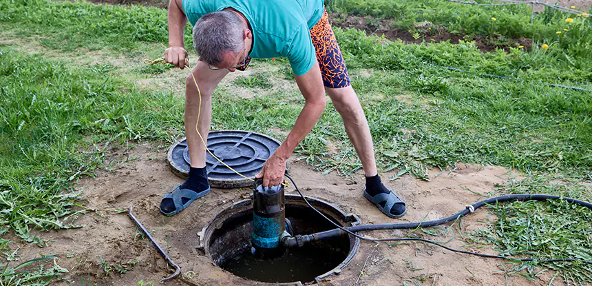 Outdoor Sewage Cleanup in Prairie Village
