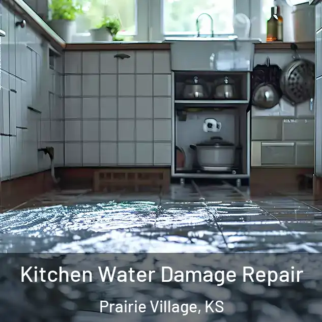  Kitchen Water Damage Repair Prairie Village, KS